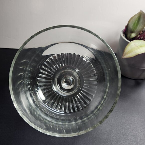 Arc France Cheese Board Maple or Ash with Clear Glass Cloche Dome Cover Vintage - Picture 6 of 12